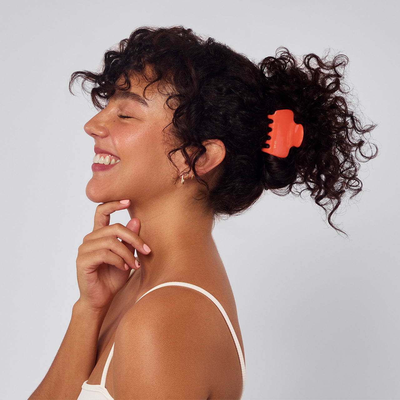 Cherry Cloud Claw Clip - Medium