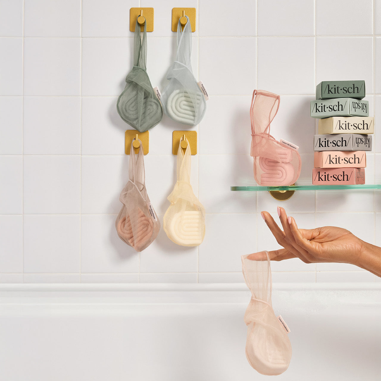 キッチュ バーセーバーバッグ ピーチ ひまし油コンディショナー