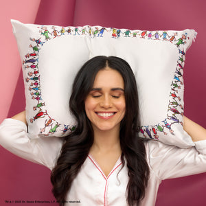 The Grinch x Kitsch Funda de almohada de satén en Villa Quién - King