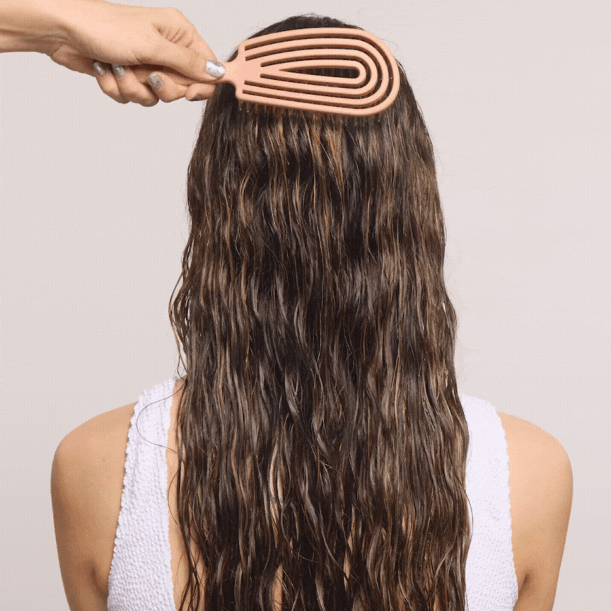 テラコッタ・デタングリング・フレキシー・ブラシ