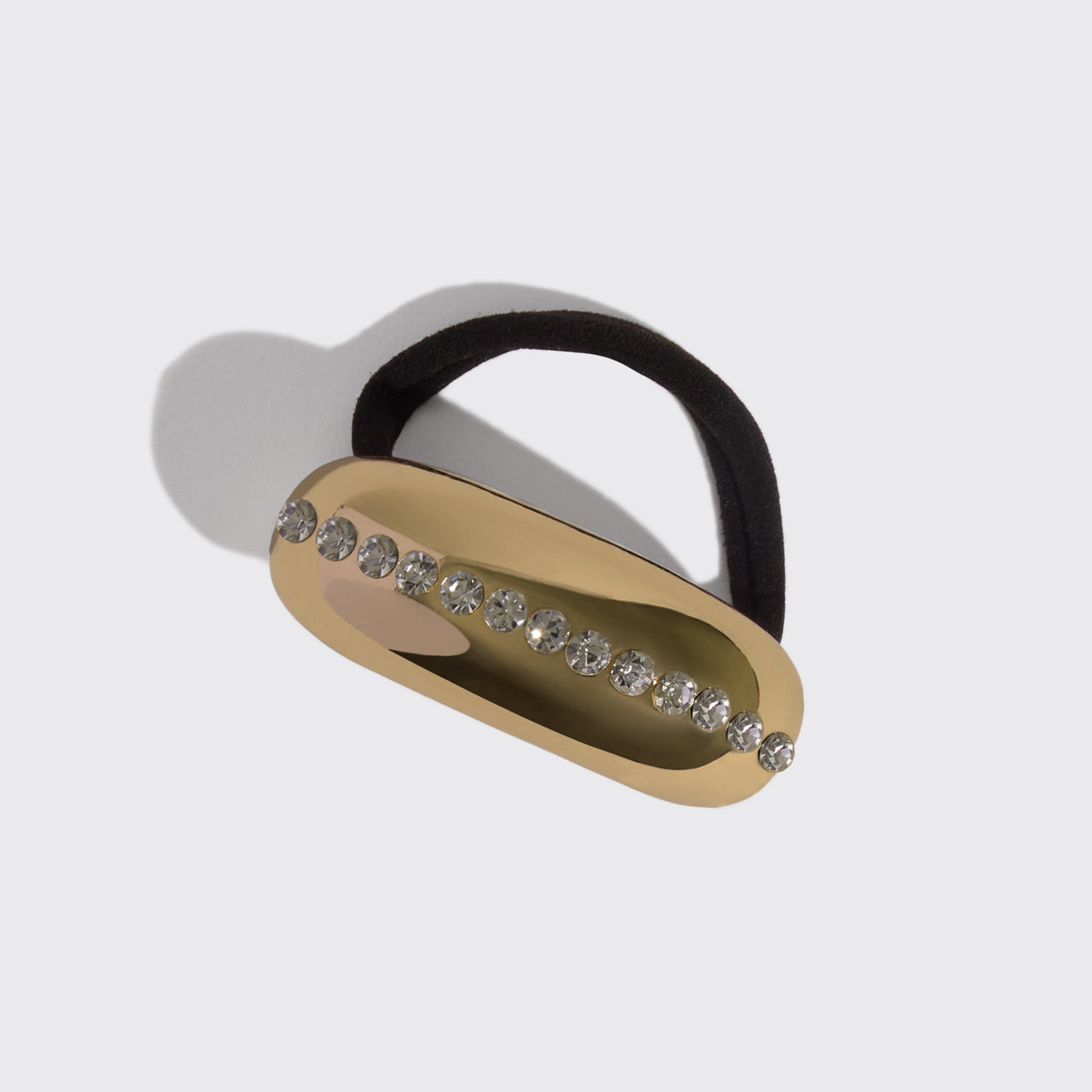 Weißes Strass-Wolkenarmband – mittelgroß