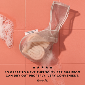 Rice Water Protein Shampoo Bar Saver Bag