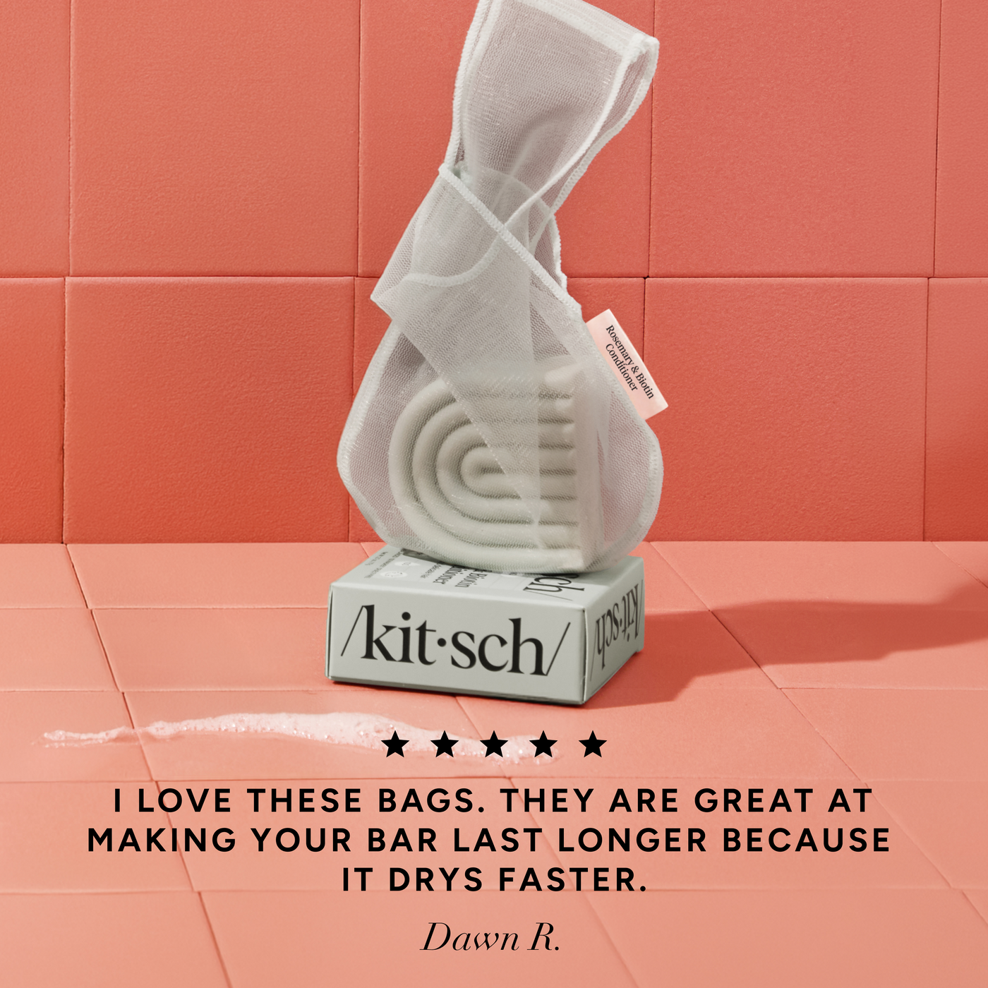 Pochette pour conditionneur - Romarin et biotin - Sage