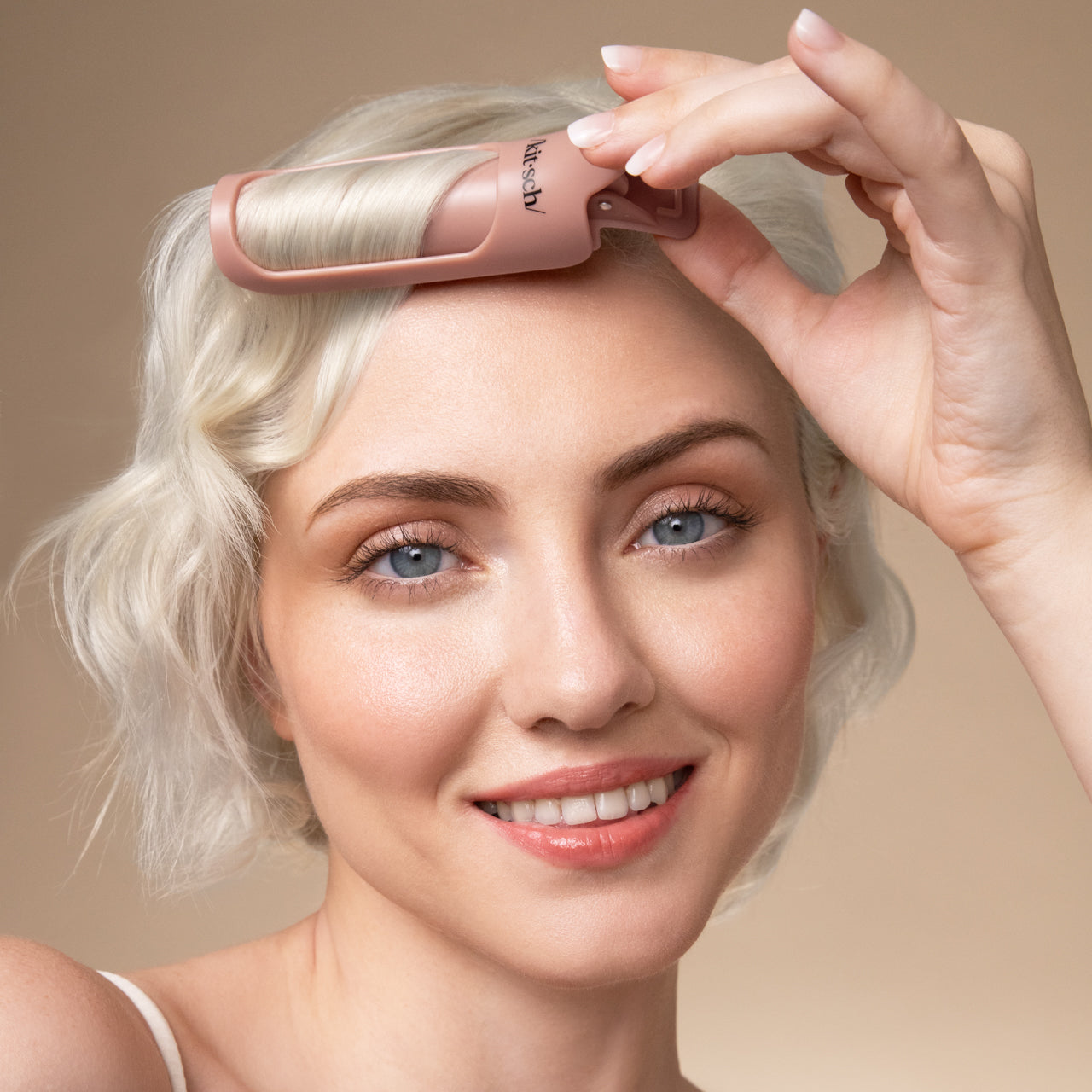 Hair Volumizing Clips in Terracotta