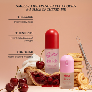 The Grinch x Kitsch Coffret duo Cindy-Lou