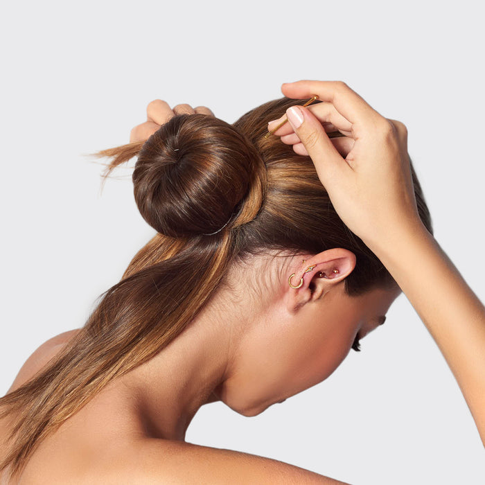 Épingles en U marron 18 pièces