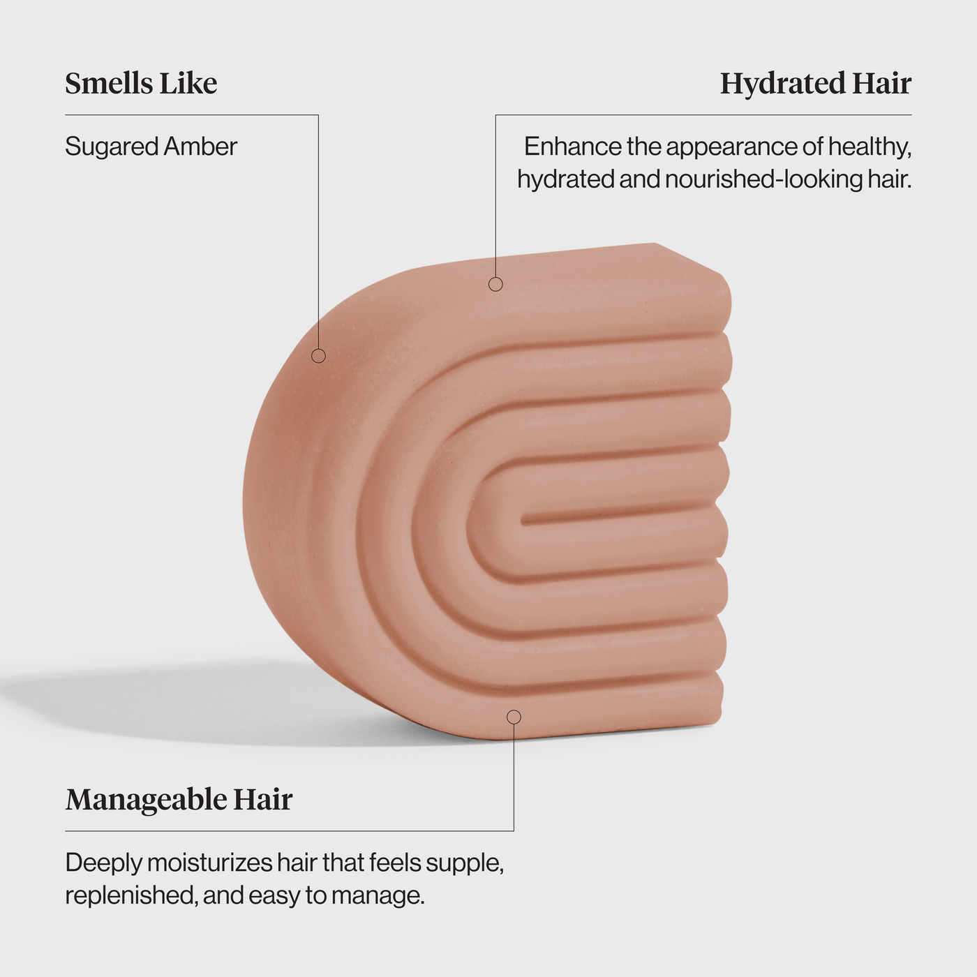 Acondicionador sólido nutritivo de manteca de karité