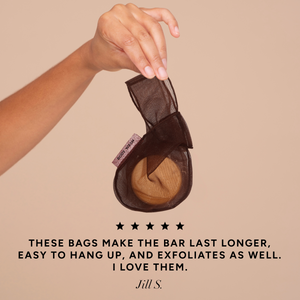 Pochette pour savon solide