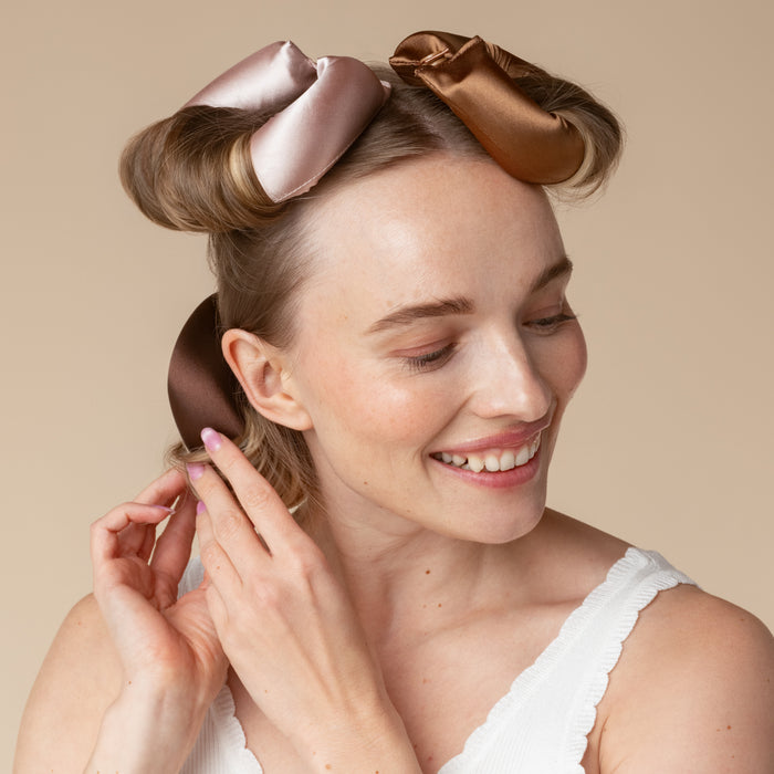 Baguettes flexibles en bois satiné Jumbo 4 pièces - Bois de rose