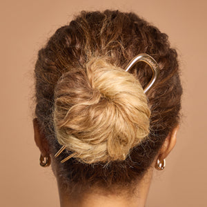 프렌치 헤어핀 - 골드