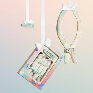 Hair Hero XL Satin Heatless Styling & Flat Lay 4delige set - Aura