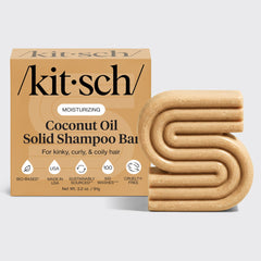 Shampooing à l'huile de coco pour cheveux secs et abîmés