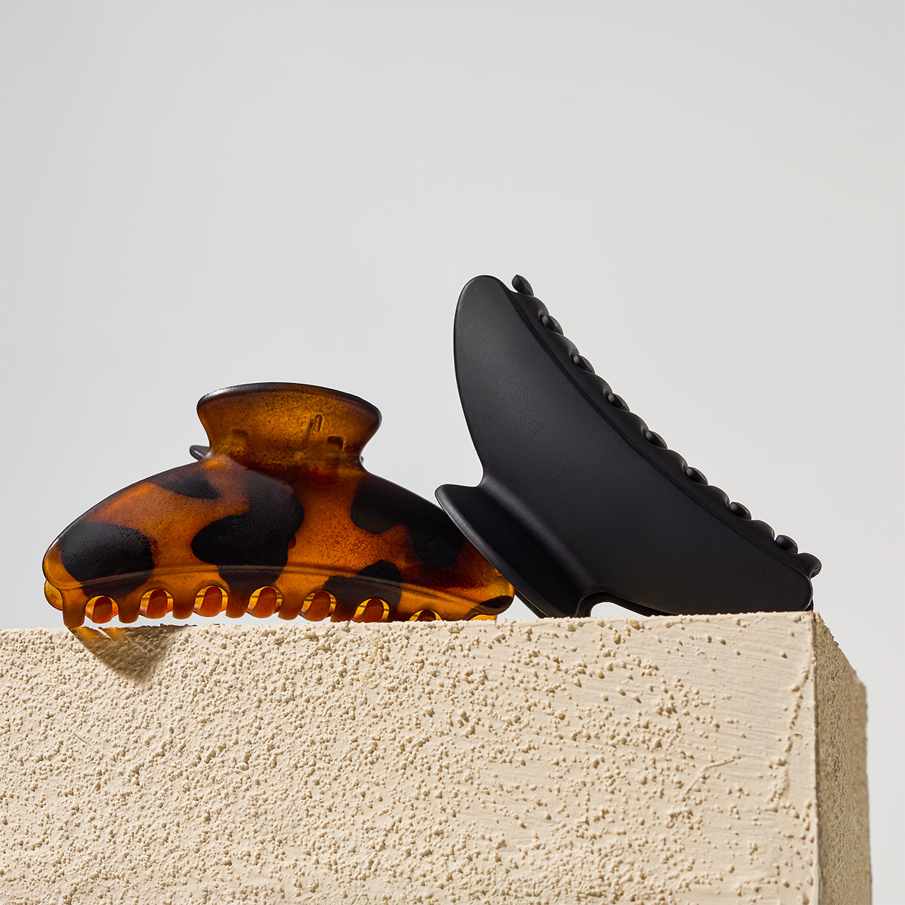 Middelgrote klauwklemmen 2st - Gerecycled plastic