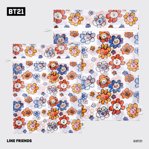 Kitsch x BT21 Kulturbeutel 2er-Set in UNIVERSTAR