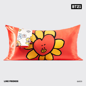 Kitsch x BT21 Satin Pillowcase in TATA - King