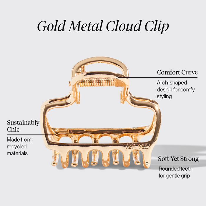 Wolken Clip - Goud Metaal