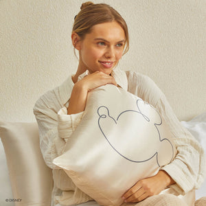 Kitsch x Mickey und Minnie Satin Kissenbezug Mr. Maus - King