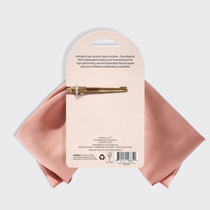 Rosewood Bow Hair Clip