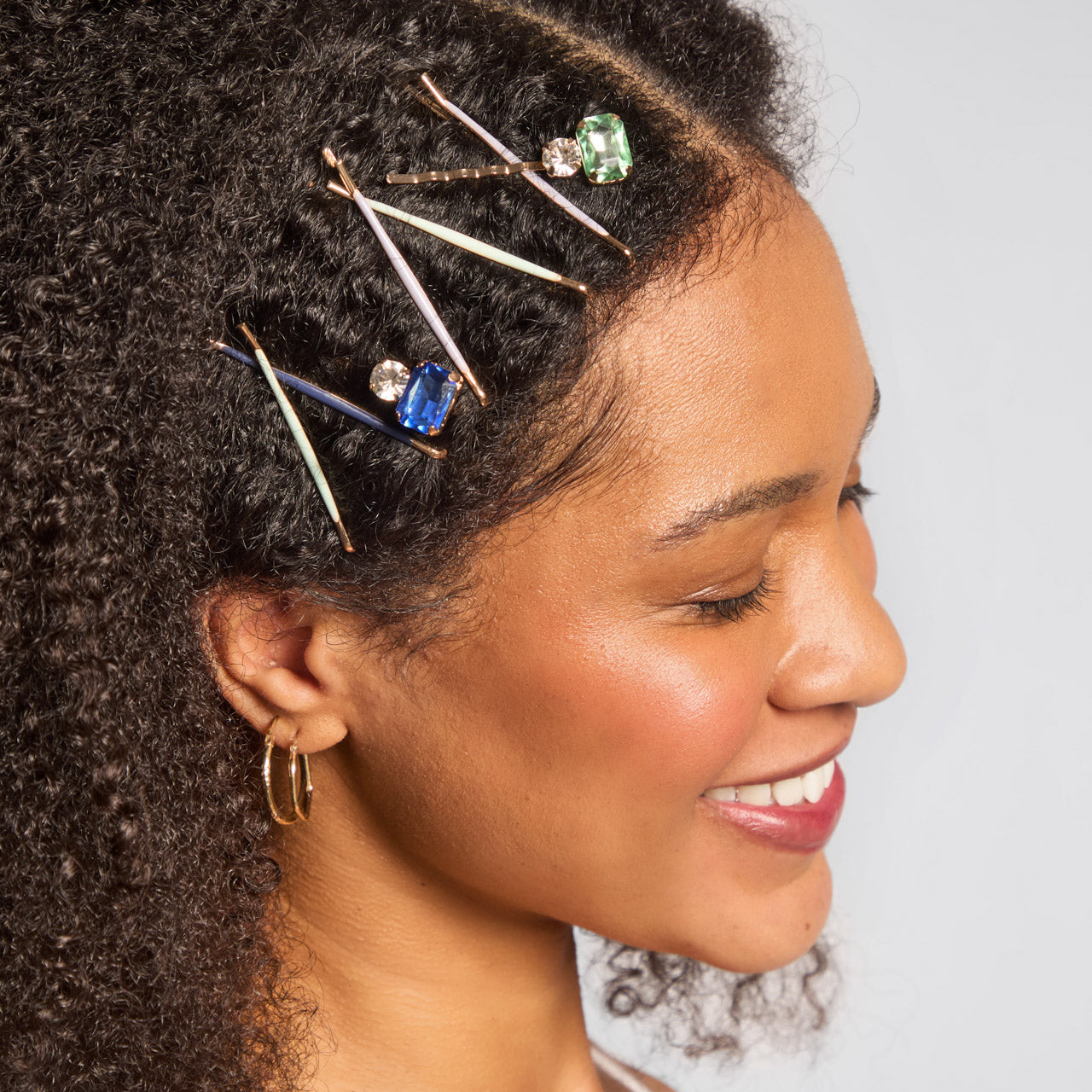 クラウド＆ジェム ボビーピン 8本セット - ガーデンブーケ