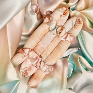 Pack para la rutina nocturna: rizadores sin calor + gorro de satén