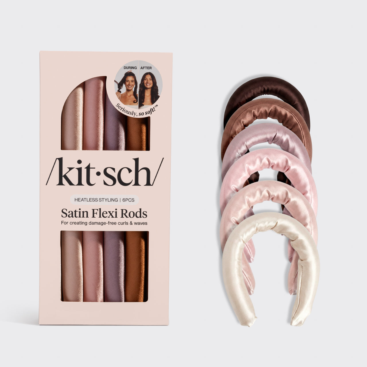 Flexi-Stäbe Satin - 6er-Pack