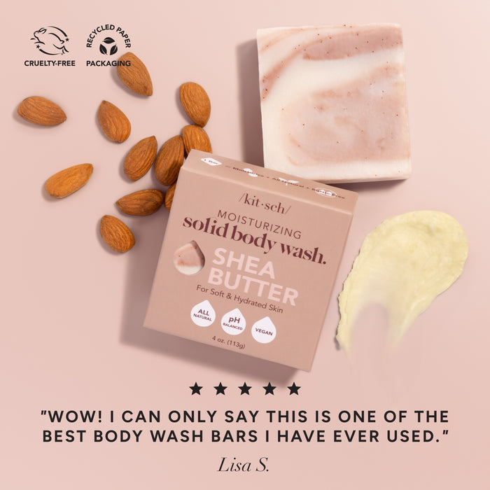 Shea Butter Exfoliërende Body Wash